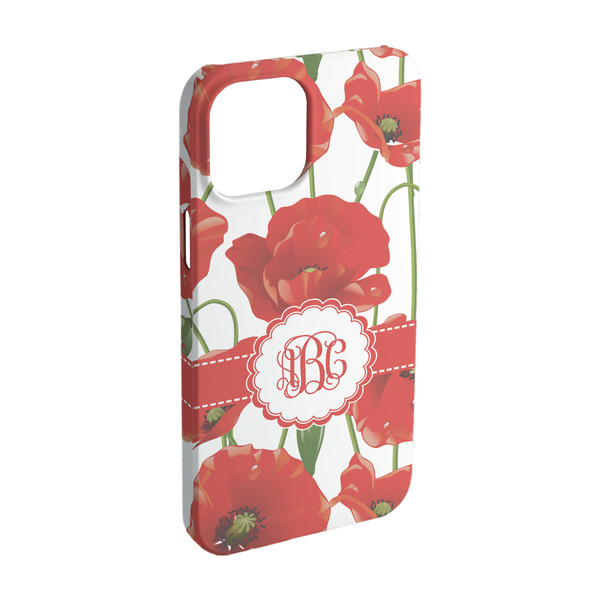 Custom Poppies iPhone Case - Plastic - iPhone 15 (Personalized)