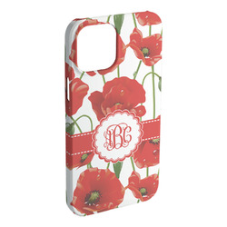 Poppies iPhone Case - Plastic - iPhone 15 Plus (Personalized)