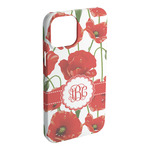 Poppies iPhone Case - Plastic (Personalized)