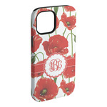 Poppies iPhone Case - Rubber Lined (Personalized)