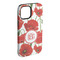 Poppies iPhone Case - Rubber Lined - iPhone 15 Pro Max (Personalized)