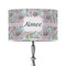 Wild Tulips 12" Drum Lamp Shade - Poly-film (Personalized)