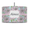 Wild Tulips 12" Drum Pendant Lamp - Fabric (Personalized)