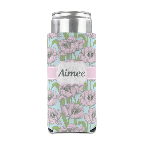 Wild Tulips 12oz Tall Can Sleeve - FRONT (on can)