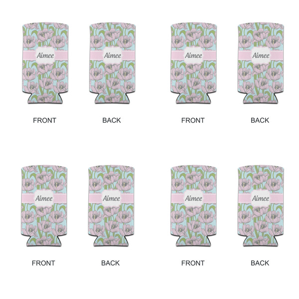 Wild Tulips 12oz Tall Can Sleeve - Set of 4 - APPROVAL