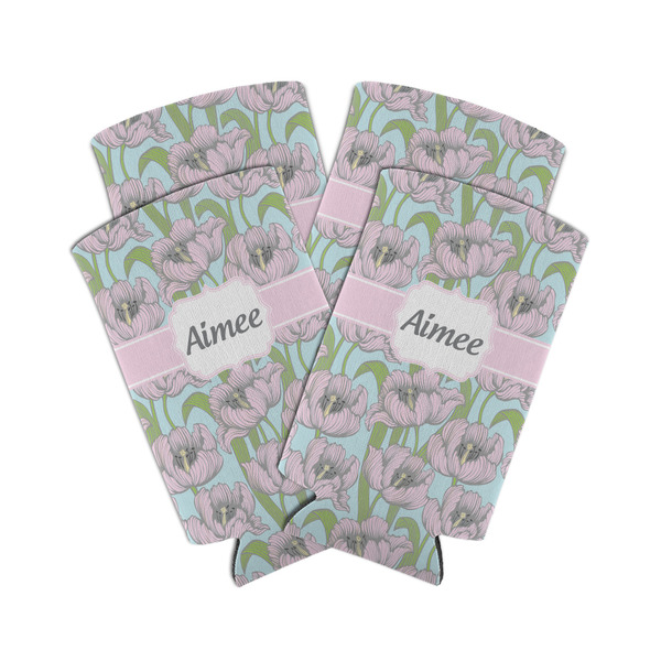 Wild Tulips 12oz Tall Can Sleeve - Set of 4 - MAIN