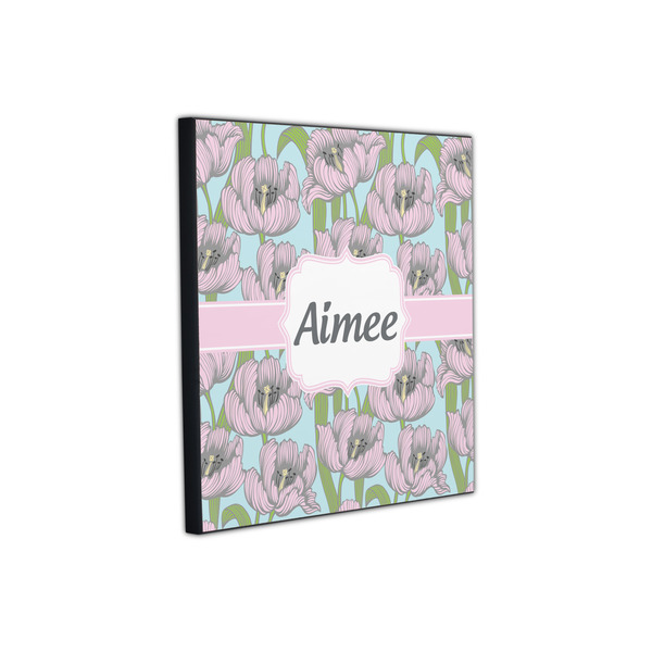 Wild Tulips 12x12 Wood Print - Angle View