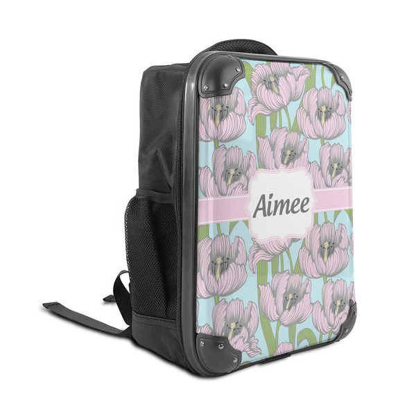 Wild Tulips 15" Backpack - ANGLE VIEW