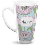 Wild Tulips Latte Mug (Personalized)