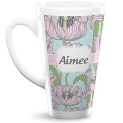 Wild Tulips Latte Mug (Personalized)