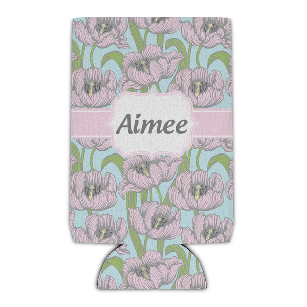 Custom Wild Tulips Can Cooler (Personalized)