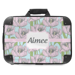 Wild Tulips Hard Shell Briefcase - 18" (Personalized)