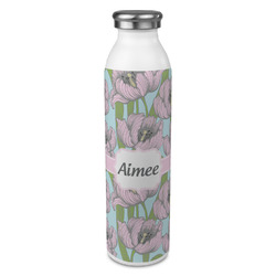 Wild Tulips 20oz Stainless Steel Water Bottle - Full Print (Personalized)