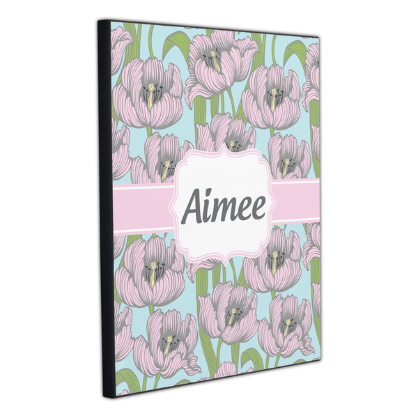 Wild Tulips 20x24 Wood Print - Angle View