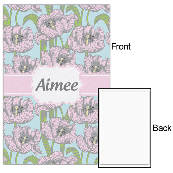 Wild Tulips 20x30 - Matte Poster - Front & Back