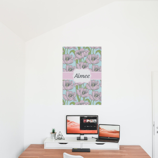 Wild Tulips 20x30 - Matte Poster - On the Wall