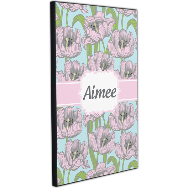 Wild Tulips 20x30 Wood Print - Angle View