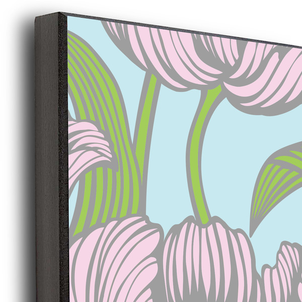 Wild Tulips 20x30 Wood Print - Closeup