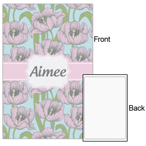 Wild Tulips 24x36 - Matte Poster - Front & Back