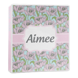 Wild Tulips 3-Ring Binder (Personalized)