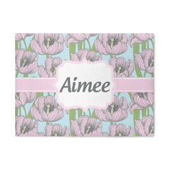 Wild Tulips Area Rug (Personalized)