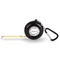 Wild Tulips 6-Ft Pocket Tape Measure with Carabiner Hook - Front