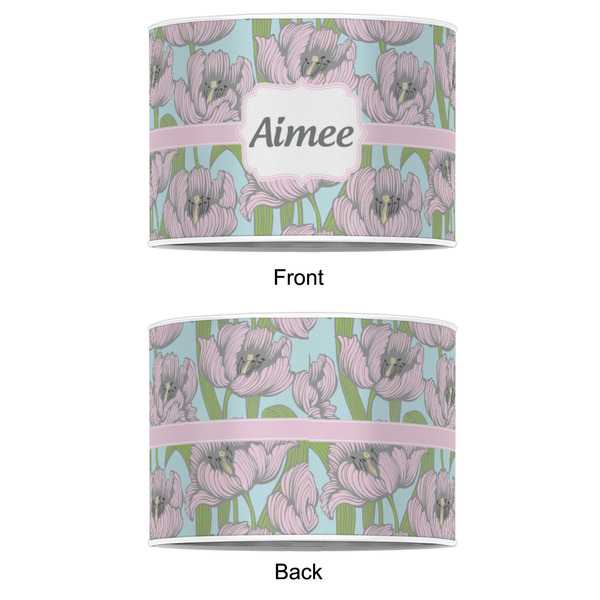Wild Tulips 8" Drum Lampshade - APPROVAL (Poly Film)