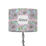 Wild Tulips 8" Drum Lamp Shade - Fabric (Personalized)