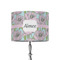 Wild Tulips 8" Drum Lampshade - ON STAND (Fabric)