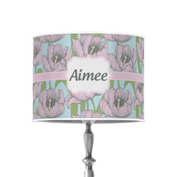 Wild Tulips 8" Drum Lamp Shade - Poly-film (Personalized)