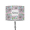 Wild Tulips 8" Drum Lampshade - ON STAND (Poly Film)