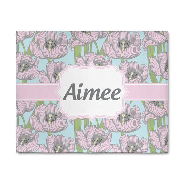 Custom Wild Tulips 8' x 10' Indoor Area Rug (Personalized)