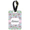 Wild Tulips Metal Luggage Tag w/ Name or Text