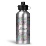 Wild Tulips Water Bottle - Aluminum - 20 oz (Personalized)