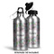 Wild Tulips Aluminum Water Bottle - Alternate lid options