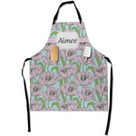 Wild Tulips Apron With Pockets w/ Name or Text
