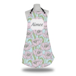 Wild Tulips Apron w/ Name or Text