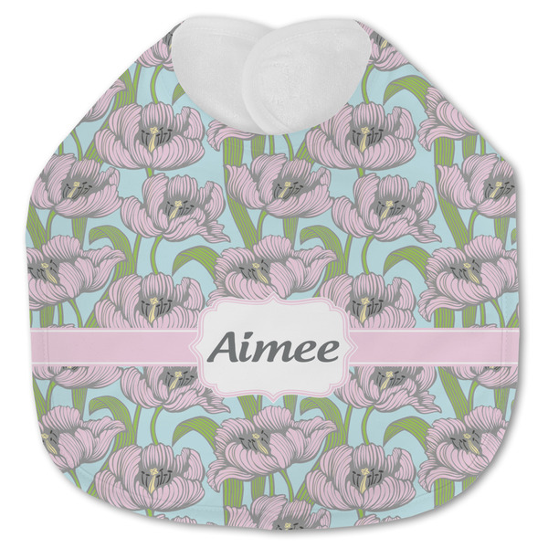 Wild Tulips Baby Bib - AFT closed