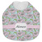 Wild Tulips Jersey Knit Baby Bib w/ Name or Text