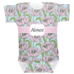 Wild Tulips Baby Bodysuit (Personalized)