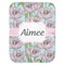 Wild Tulips Baby Swaddling Blanket (Personalized)