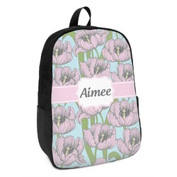 Wild Tulips Kids Backpack (Personalized)