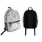 Wild Tulips Backpack front and back - Apvl