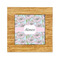 Wild Tulips Bamboo Trivet with Ceramic Tile Insert (Personalized)