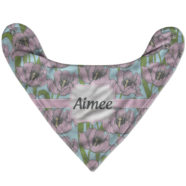 Wild Tulips Bandana Flat Approval