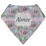Wild Tulips Bandana Bib (Personalized)