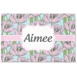 Wild Tulips Woven Mat (Personalized)