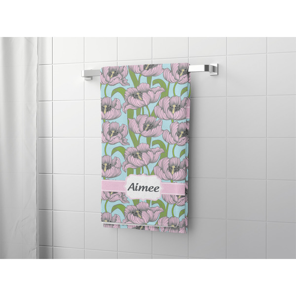 Wild Tulips Bath Towel - LIFESTYLE