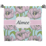 Wild Tulips Bath Towel (Personalized)