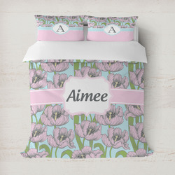 Wild Tulips Duvet Cover (Personalized)